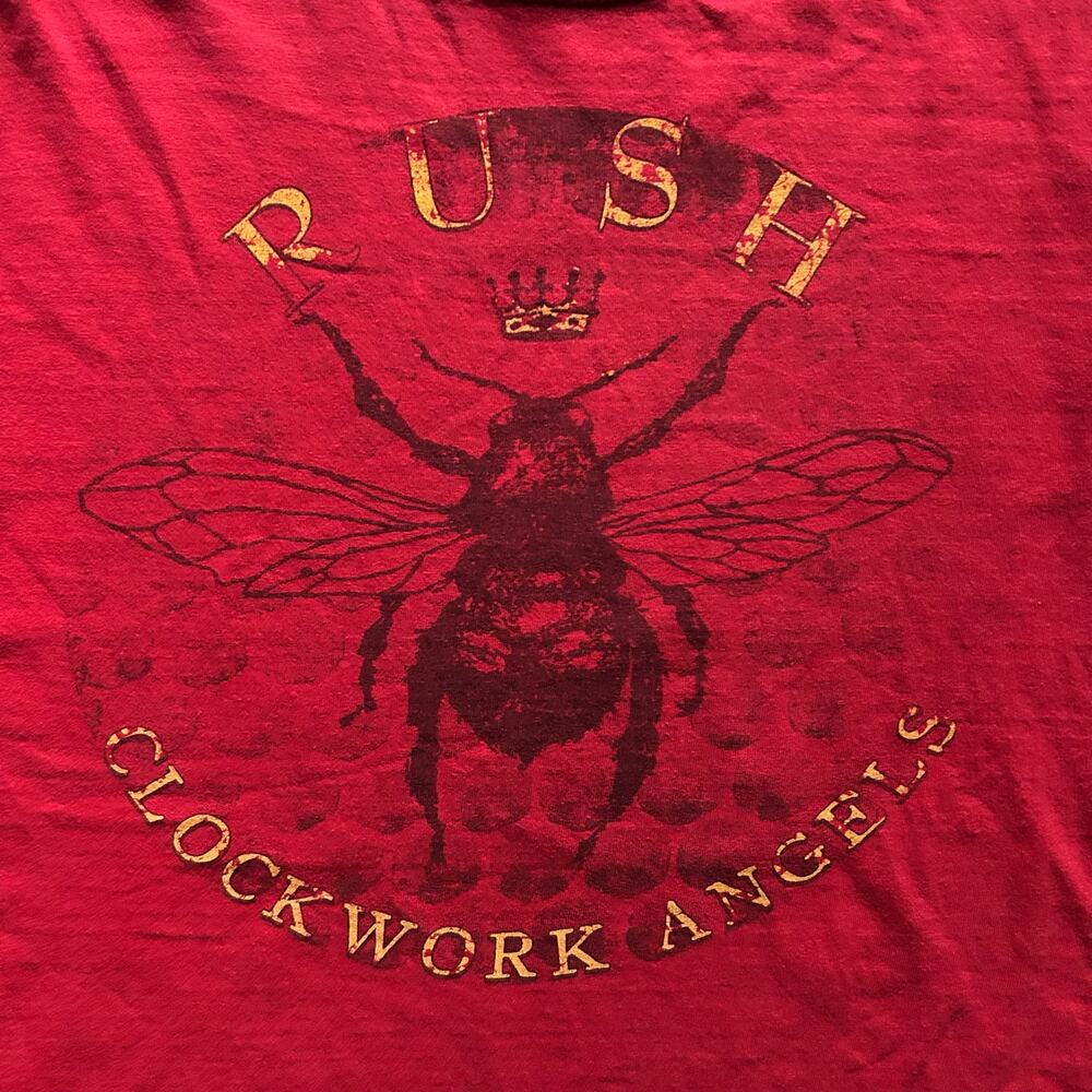 Rush Clockwork Angels 2012 authentic official Tour T-Shirt